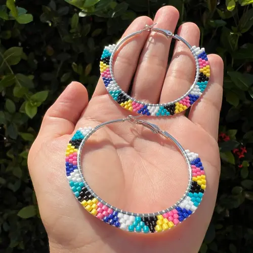 Argollas Caribe (Multicolor) — imagen 1
