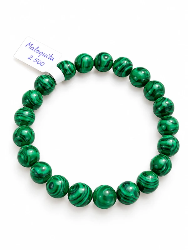 PULSERA MALAQUITA 8MM's foto | Kebolahavana |  BizneCubano