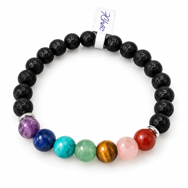 PULSERA 7 CHACRAS 8MM's foto | Kebolahavana |  BizneCubano