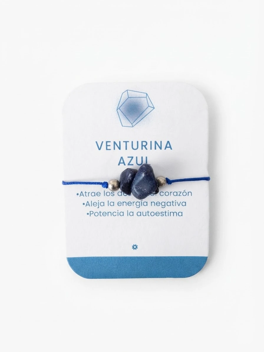 PULSERA VENTURINA AZUL (HILO)'s foto | Kebolahavana |  BizneCubano
