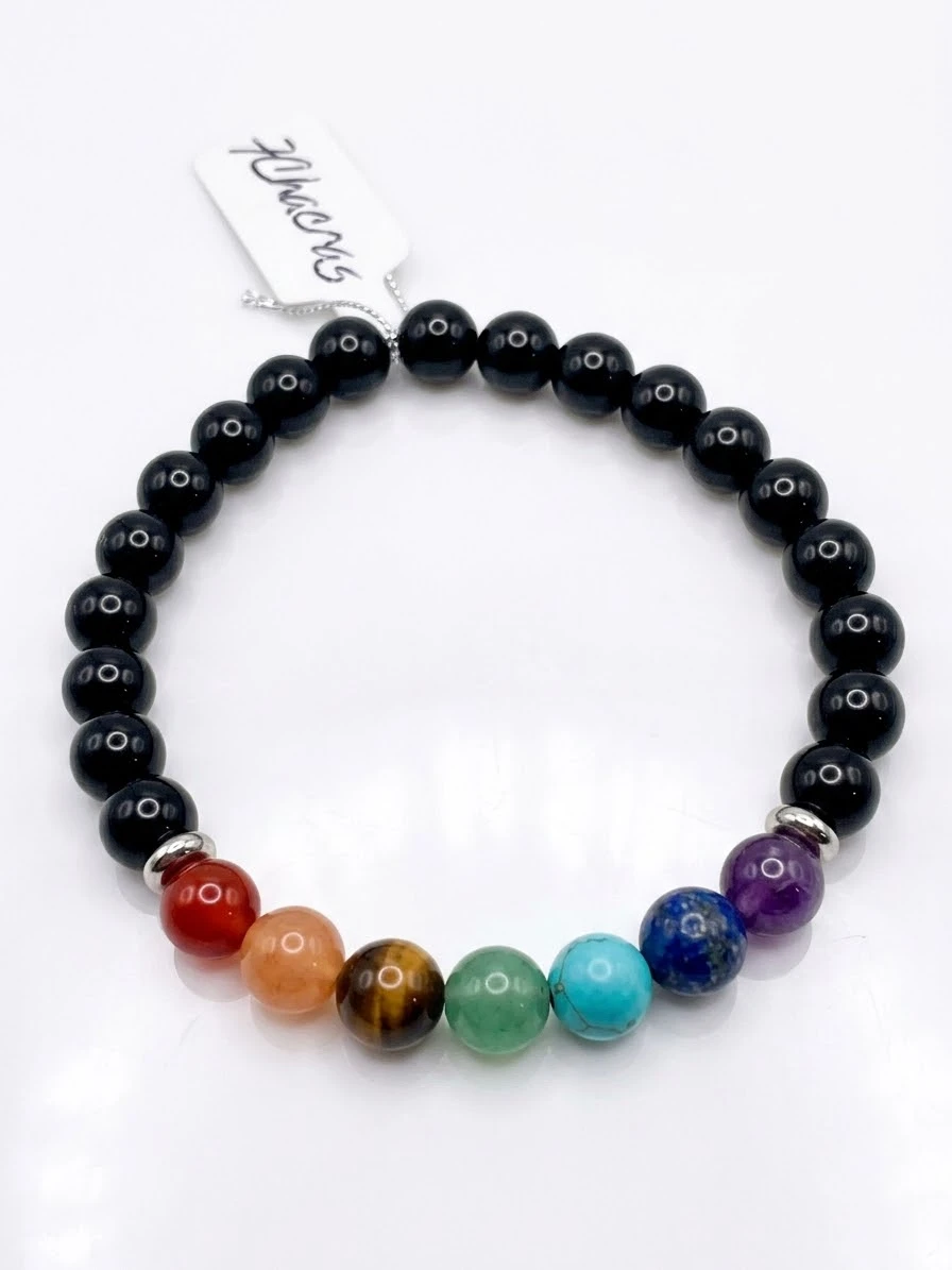 PULSERA 7 CHACRAS 6MM's foto | Kebolahavana |  BizneCubano