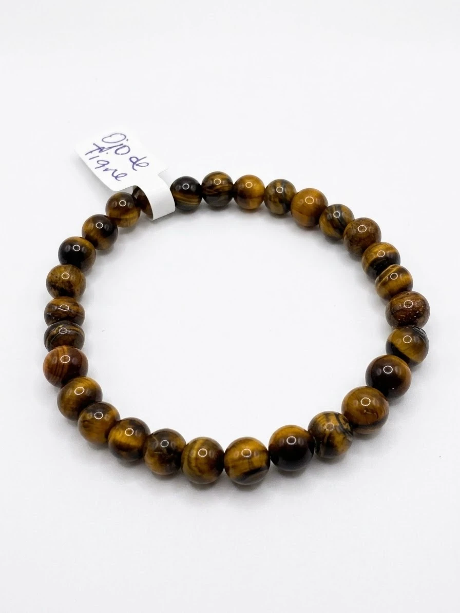 PULSERA OJO DE TIGRE 6MM's foto | Kebolahavana |  BizneCubano