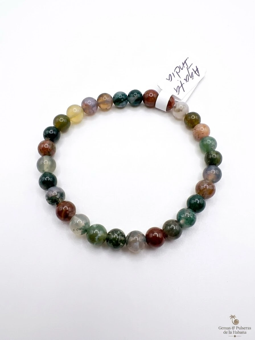 PULSERA AGATA INDIA 6MM's foto | Kebolahavana |  BizneCubano