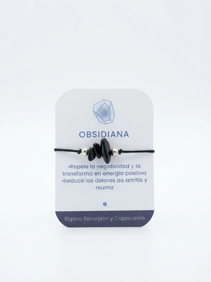 PULSERA OBSIDIANA (HILO)'s foto | Kebolahavana |  BizneCubano