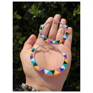 Argollas Caribe (Multicolor) miniatura 1